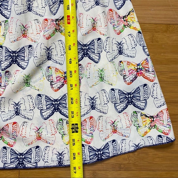 Ocean Drive strapless ruffle butterfly dress Small - Picture 7 of 7